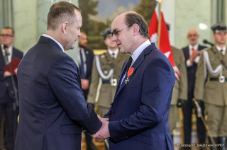 Krzyż Kawalerski Orderu Odrodzenia Polski dla Adama Woronowicza