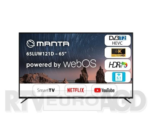 Manta 65LUW121D DVB-T2/HEVC