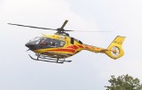 Nieszczęśliwy wypadek w Poznaniu! 70-latek przeciął sobie brzuch. Na miejscu lądował helikopter LPR