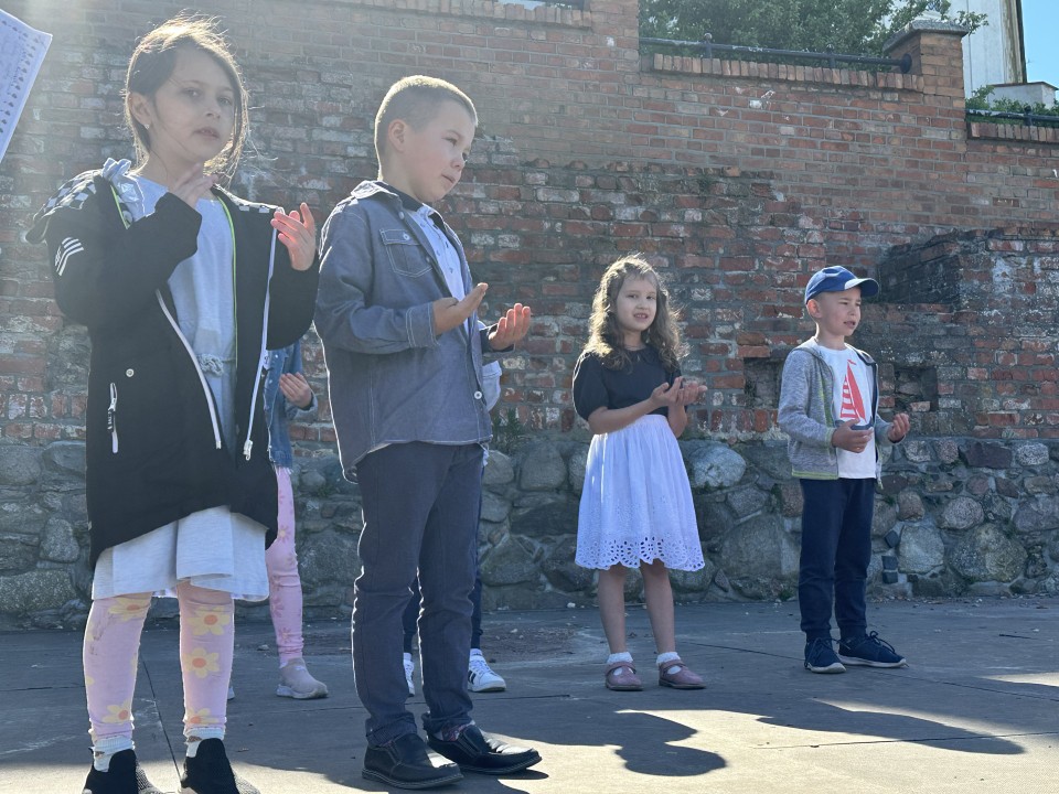 Dzieci z "zerówki" ze Sztynwagu w gminie Grudziądz spędziły...