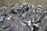 Nielegalne wysypisko w Raciążku. Na gminnej działce składowano odpady budowlane. Były co najmniej trzy transporty - zdjęcia