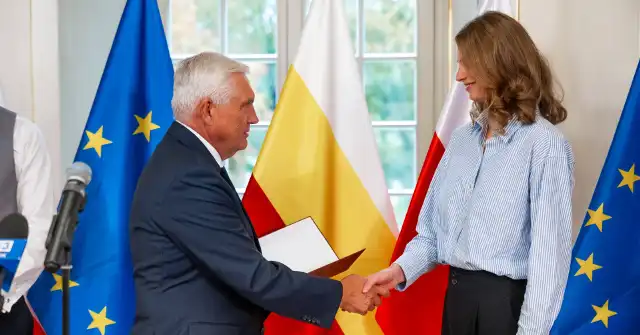 Prezydent Tadeusz Truskolaski pogratulował Marii Żodzik wicemistrzostwa świata w skoku wzwyż