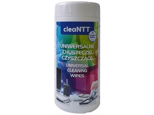 Uniwersalne chusteczki czyszczące NTT cleaNTT 100 szt.