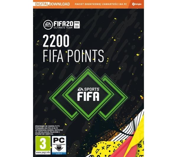FIFA 20 - 2200 punktów - Gra na PC