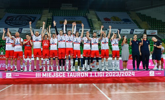 BKS Visła Proline Bydgoszcz po raz czwarty z rzędu z brązowym medalem Tauron I Ligi FOT.DARIUSZ BLOCH/POLSKA PRESS