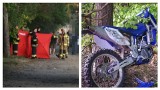 Wypadek w powiecie włocławskim. Motocyklista uderzył w drzewo. Śmigłowiec LPR w akcji