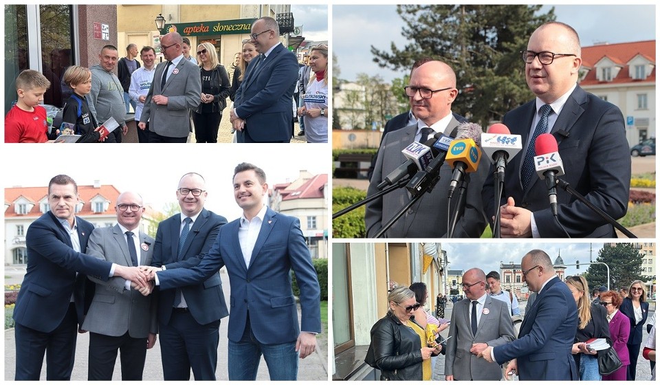 Tak było podczas wizyty ministra Adama Bodnara we Włocławku....