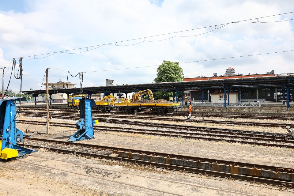 Trwa kolejny remont na dworcu kolejowym w Lesznie