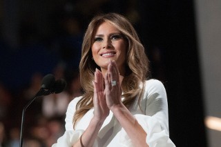 Melania Trump przemawia na konwencji republikańskiej