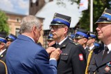 Waldemar Barański, zastępca komendanta, dwukrotnie wyróżniony podczas Wielkopolskich Wojewódzkich Obchodów Dnia Strażaka