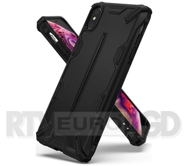 Ringke Dual X iPhone Xs Max (czarny)
