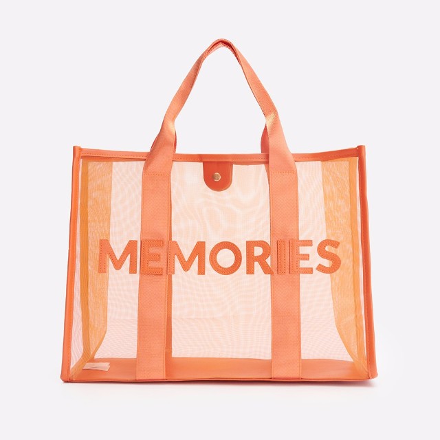 House - Transparentna torba - Pomarańczowy