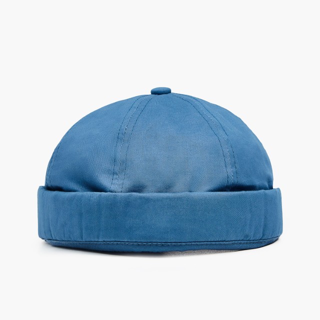 Cropp - Niebieska czapka docker - Niebieski