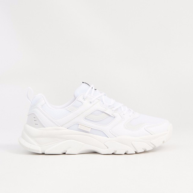 Cropp - Sneakersy z efektem reflective - Biały