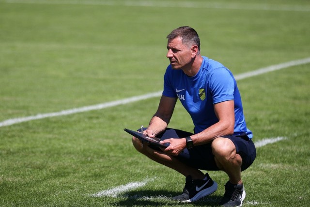 Maciej Musiał sezon 2023/2024 rozpoczynał jako trener Wieczystej Kraków