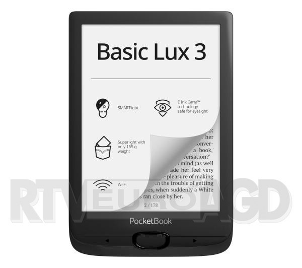 Pocketbook 617 Basic Lux 3 (czarny)