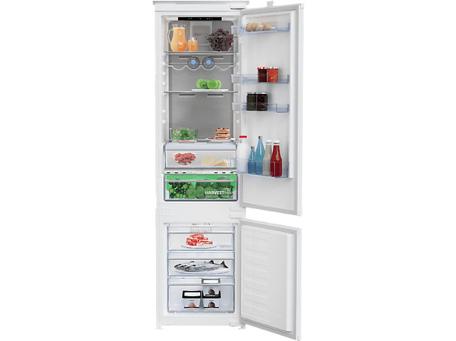 Lodówka do zabudowy BEKO bPRO500 BCNA306E5ZSN HarvestFresh NoFrost DualCooling MultiZone EverFresh+ 193,5cm