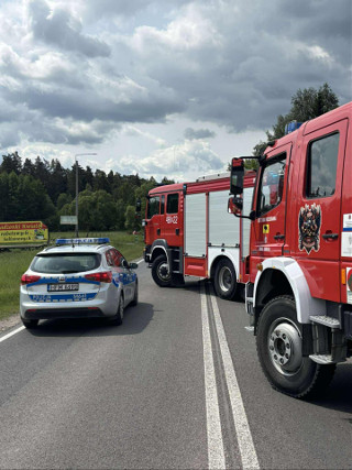 Wypadek na DK 19