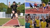 Powiatowe Mistrzostwa w trójboju i czwórboju lekkoatletycznym w Śremie. Młodzi lekkoatleci rywalizowali na śremskim Stadionie Miejskim
