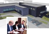 Umowa na budowę basenu "Delfinek" przy szkole na osiedlu Strzemięcin w Grudziądzu podpisana! 