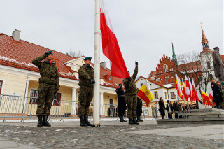 Białystok niepodległy od 107 lat. Świętowanie na Rynku Kościuszki