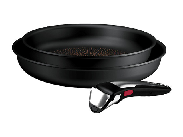 Zestaw patelni TEFAL P0009553 Czarny