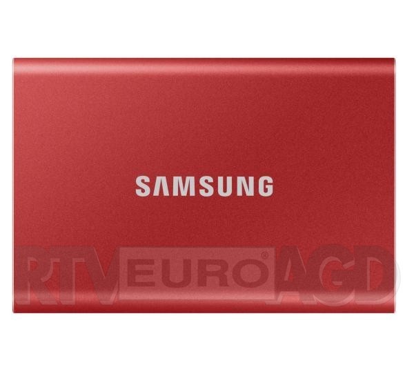 Samsung T7 2TB USB 3.2 (czerwony)