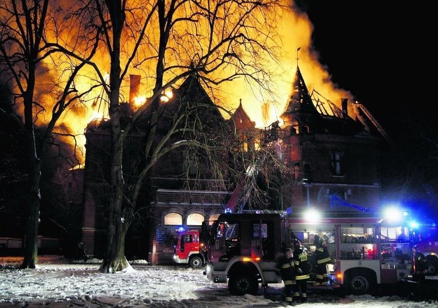 Pożar wybuchł w 2011 roku w nocy z 19 na 20 lutego.