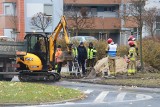 Akcja służb na osiedlu Kosmonautów we Wrocławiu. Zamknięta ul. Bajana