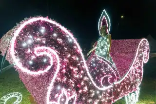 Świąteczne iluminacje w Michałowie. Jest nawet Królowa Śniegu