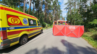 Podlaski policjant zginął w wypadku motocyklowym