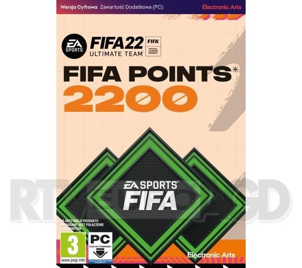 FIFA 22 - 2200 punktów na PC