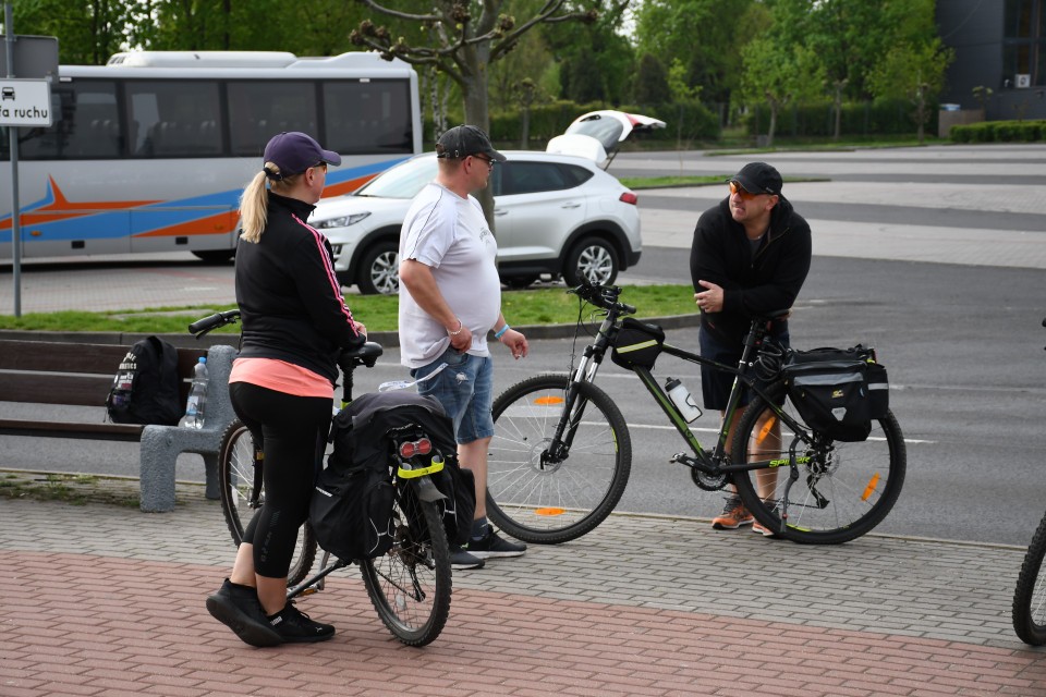 Wycieczka rowerowa z ogniskiem PANS Włocławek (14.04.2024)