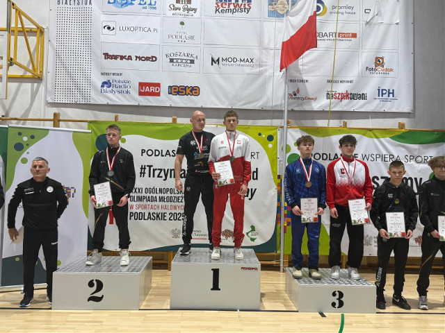 XXXI Ogólnopolska Olimpiada Młodzieży w Sportach Halowych. Podlaskie ma złote medale, w zapasach i judo