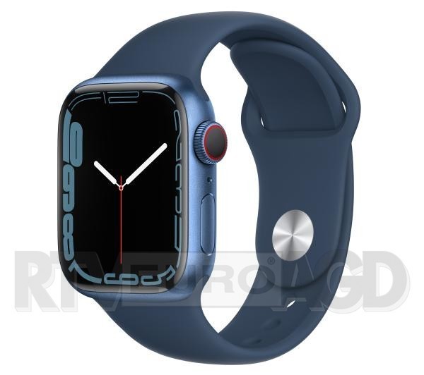 Apple Watch Series 7 GPS + Cellular 41mm (niebieski)