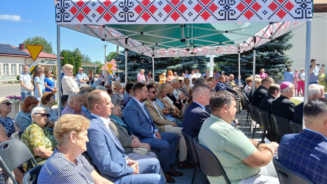 Gmina Gródek ma nowy urząd. Zobacz, jak wygląda i kto był na otwarciu