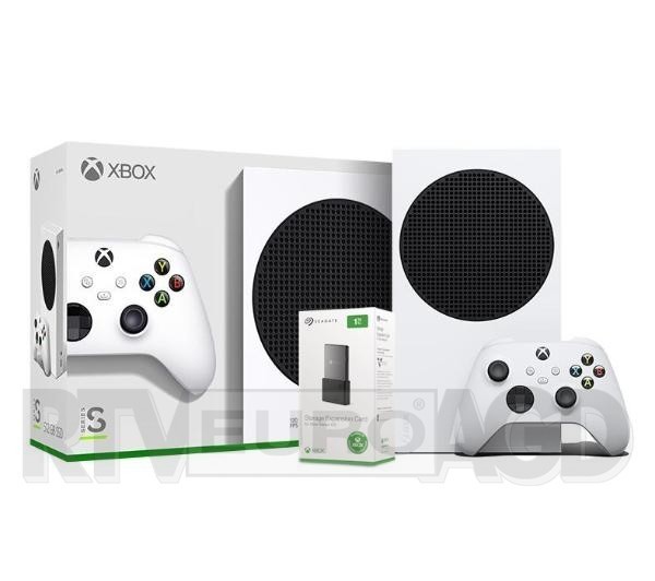 Xbox Series S + karta rozszerzeń Seagate Storage Expansion Card 1TB