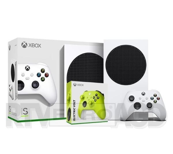 Xbox Series S + dodatkowy pad (zielony)
