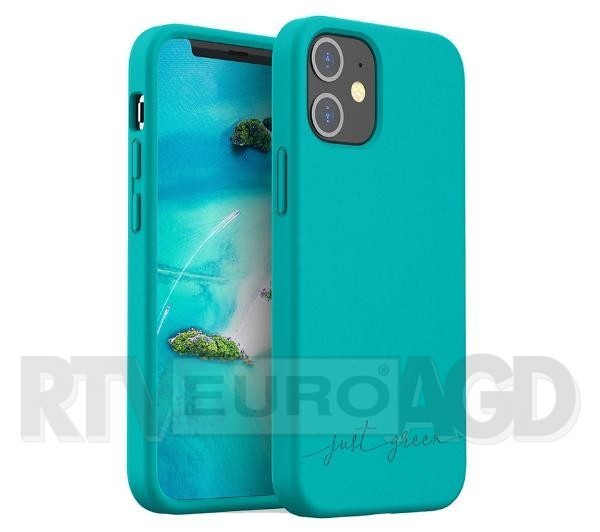 Just Green Biodegradable Case iPhone 12 mini (niebieski)