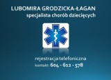Logo firmy Lubomira Grodzka Łagan Specjalista chorób dziecięcych