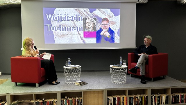Tak było na spotkaniu z Wojciechem Tochmanem w Miejskiej Bibliotece Publicznej we Włocławku