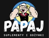Logo firmy PAPAJ  suplementy i odżywki