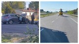 Wypadek na autostradzie A1 i DW 269 w powiecie włocławskim. Zdjęcia