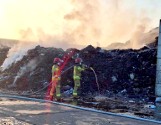 Pożar na składowisku śmieci w Rawiczu. W akcji 150 strażaków