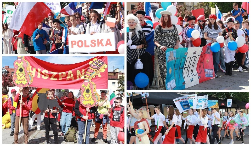 Tak wyglądała Parada Schumana we Włocławku, 9 maja 2024 roku