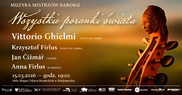 Kolejne muzyczne spotkanie z mistrzami baroku przed nami! Będzie można posłuchać dźwięków niezwykłego instrumentu jakim jest viola da gamba