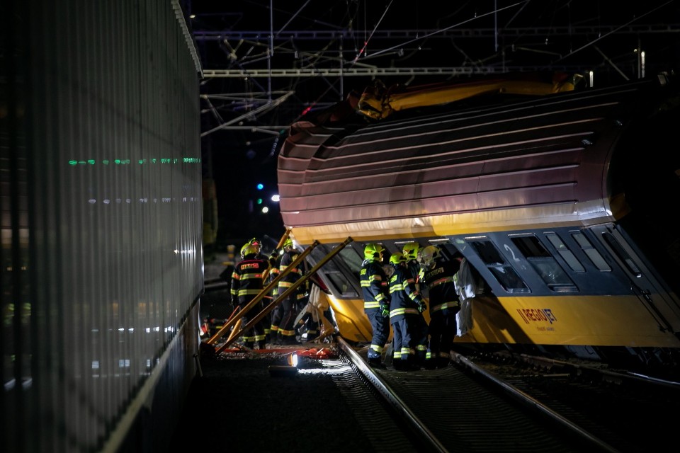 Katastrofa kolejowa w Czechach. Trwa akcja ratunkowa