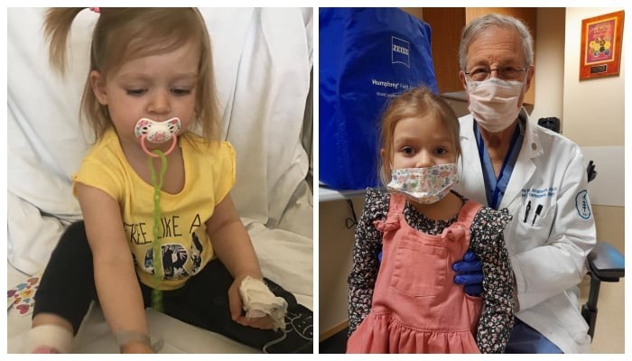 Mała Zoe z Wielkopolski walczy z nowotworem oka… ponownie. Potrzebne są pieniądze na kosztowne leczenie