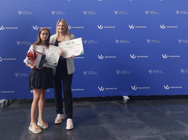 Natasza Skowrońska ze szkoły w Kwileniu została laureatką wojewódzkiego konkursu „Cztery pory roku z OZE”