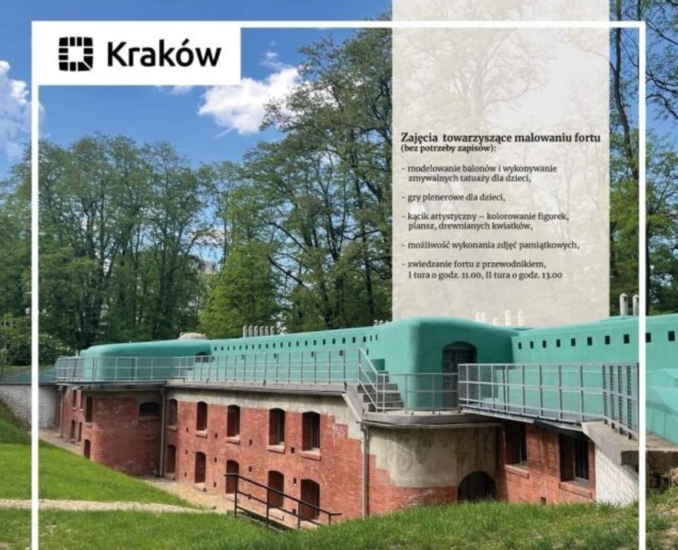 Zaproszenie do wspólnego malowania Fortu Mistrzejowice